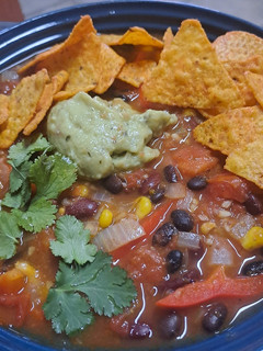 A picture of Mexican Bean Soup.
