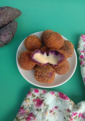 Foto resep Cheese Bomb Ubi Ungu