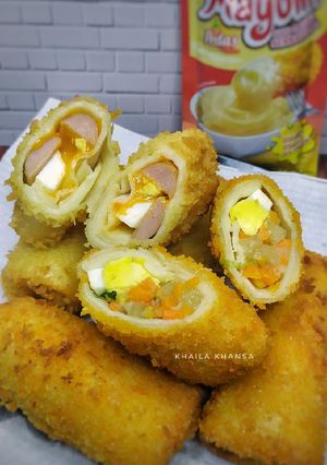 Foto resep Risoles isi mayonaise & sayuran