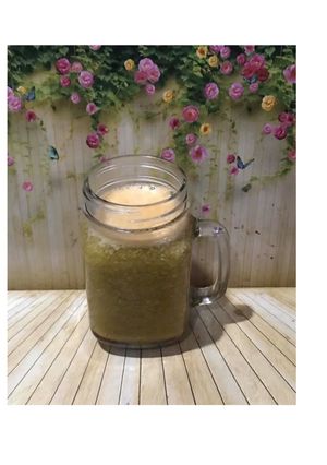 Foto resep Diet Juice Kailan Papaya Melon Apple