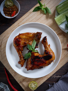 Foto resep Ayam bakar manis sedap