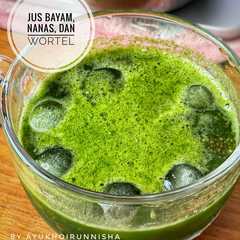 รูปของ Jus Bayam, Wortel, Nanas (DKAH) Diet Kenyang