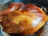Gà nướng bằng lò nướng thủy tinh