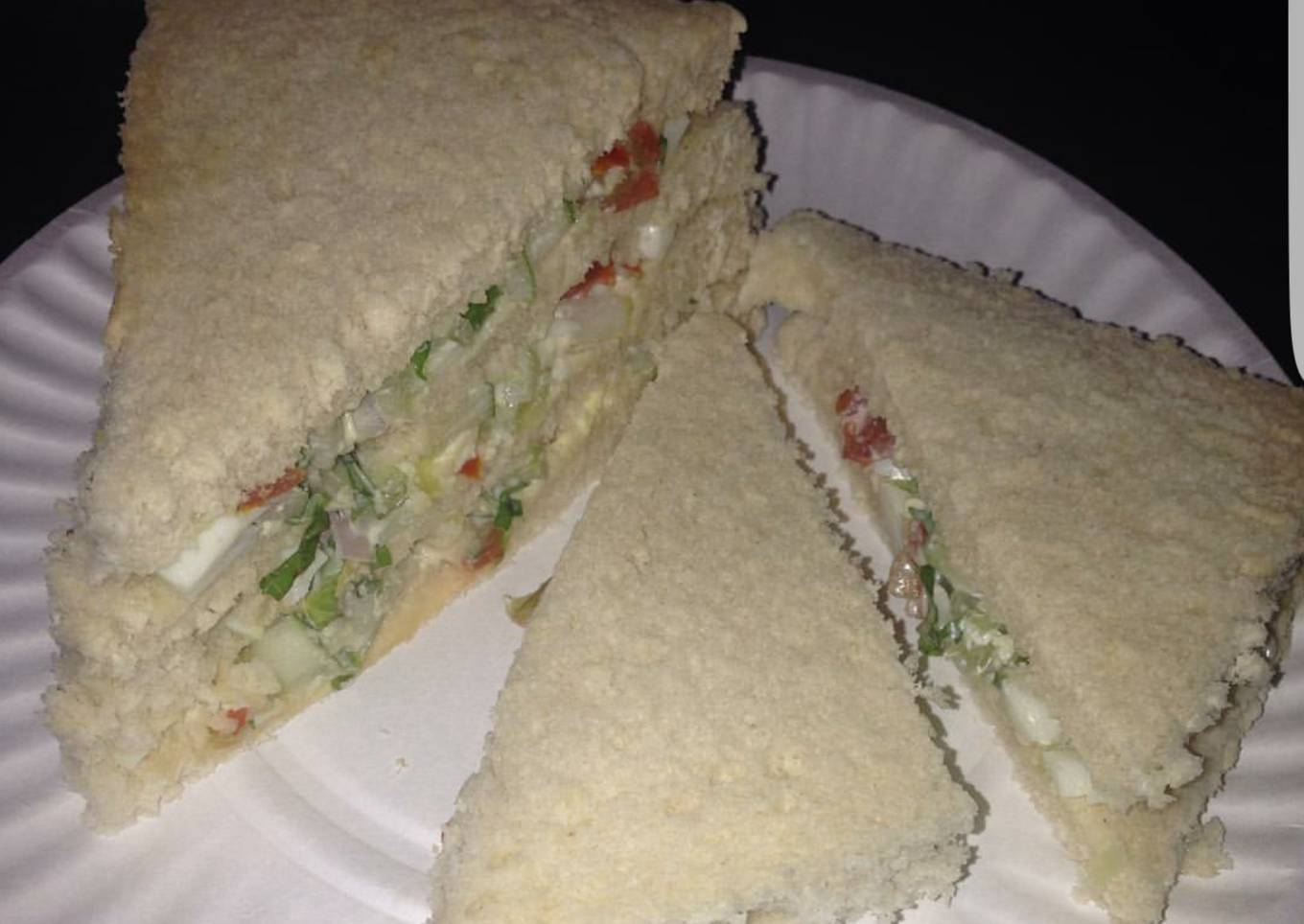 Simple and quick Sandwich #breakfastidea