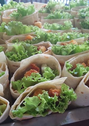 Foto resep Chicken wrap