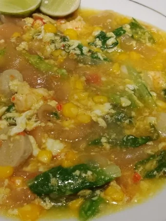 Cara Gampang Membikin Resep Seblak sayur ditambahin jagung makin nikmat yang Bikin Ngiler Anti Ribet, Mantap Sekali