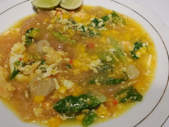 Cara Gampang Membikin Resep Seblak sayur ditambahin jagung makin nikmat yang Bikin Ngiler Anti Ribet, Mantap Sekali