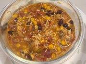 A picture of chicken breast and pinto beans