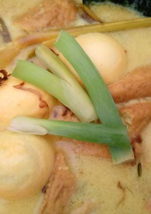 Foto resep Opor kuning telur tahu (bumbu uleg)