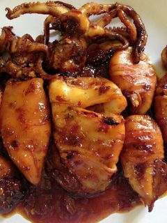 Foto resep Cumi Bakar Pedas Manis