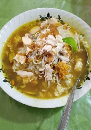 Foto resep Soto Ayam sambal kemiri