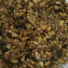 A picture of Baso Ayam utk isian Pao atau Roti.
