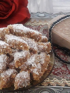 عکسی از دستور بادکار(حلوای نارگیلی)