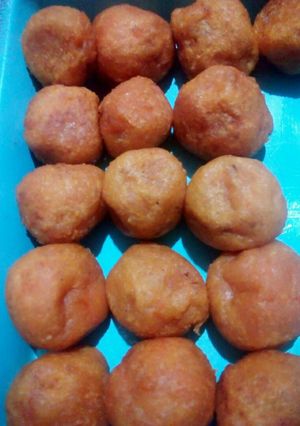 Foto resep Bola-bola ubi isi gula merah
