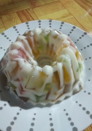 Foto resep Puding mozaik with skm