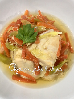 Foto resep Ayam jahe kukus