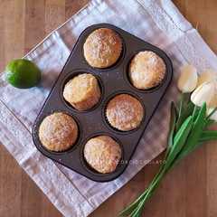 Foto di Muffin cocco e lime