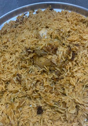 صورة لوصفة كبسة دجاج بصويا صوص