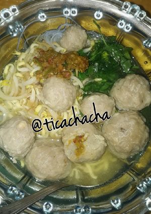 Foto resep Bakso Gurih-Kenyal Tanpa Pengenyal + Tips Tanpa Food Processor