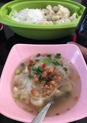 Foto resep Tekwan Sederhana : Tekwan Sagu Tanpa Ikan