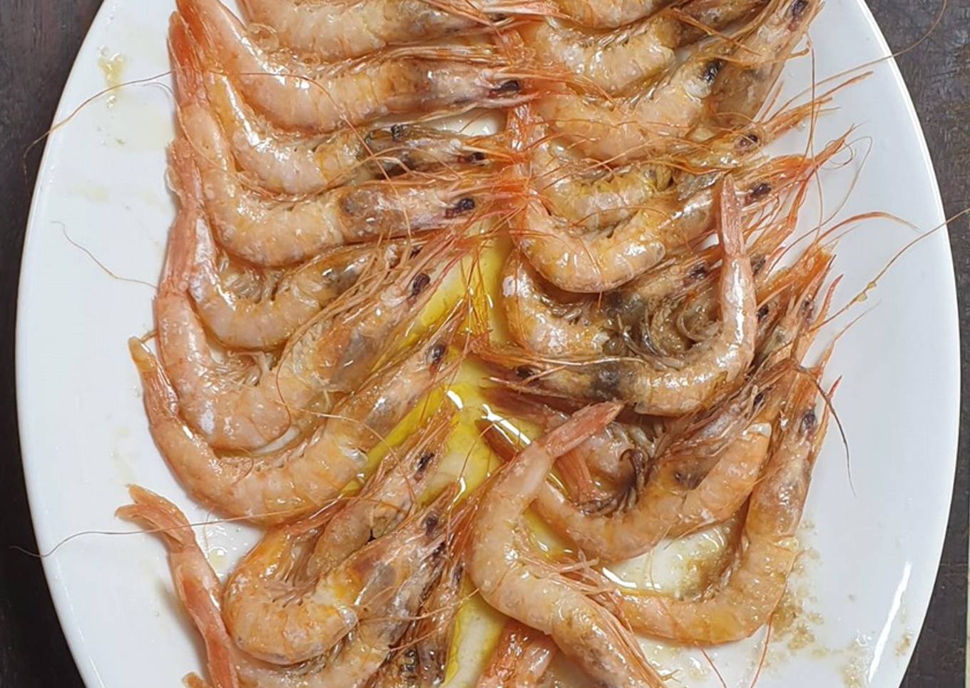 Gambas de Huelva al horno