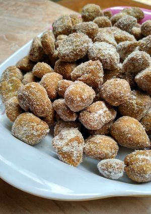 Foto resep Biji Ketapang Pandan #5resepterbaruku