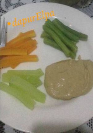 Foto resep Steak vegetable saus kacang mede