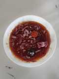 Alubias con lombarda