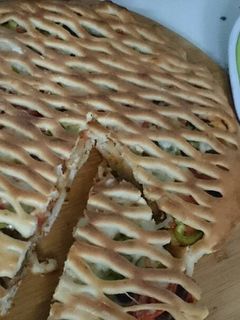 صورة لوصفة بيتزا البرغر 🍕🍔🍕🍔🍕