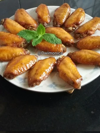 Cara Mudah Membuat Resep Roasted chicken wings |sayap ayam panggang madu yang Menggugah Selera Anti Ribet, Lezat