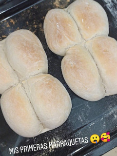 Una foto de Pan marraqueta