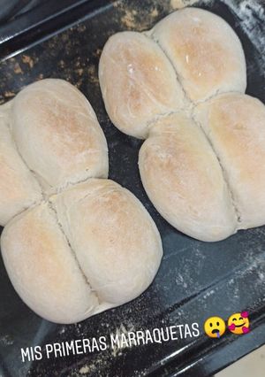 Una foto de Pan marraqueta