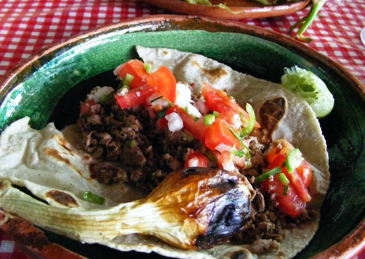 Taco mexicanos campestres o  placero de chorizo para la cristiada