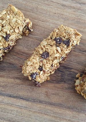 Una foto de Barritas de granola caseras !