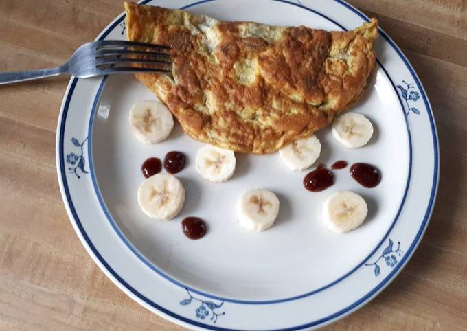 Omelette with cheese