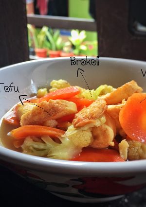 Foto resep Tofu Wortel Brokoli