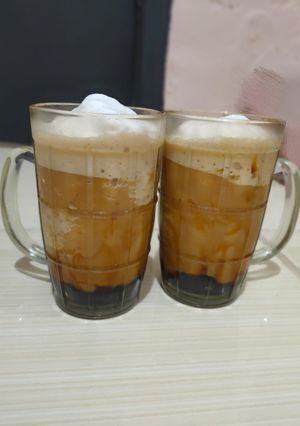 Foto resep Boba drink latte