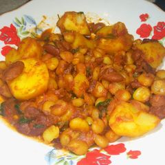 A picture of Tasty githeri.