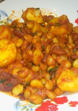 A picture of Tasty githeri.
