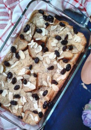 Foto resep Pudding Roti Panggang