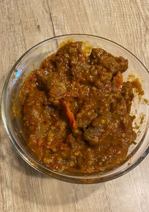Foto resep Daging oseng mercon