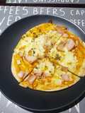 Pizza de Pan Árabe