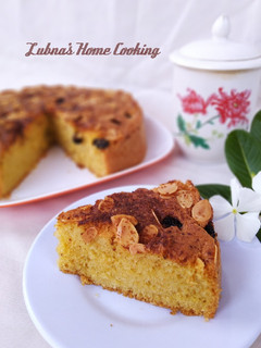 Foto resep Raisins and Almond Pound cake