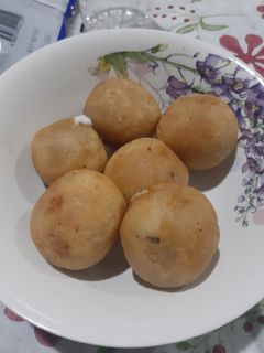 Foto resep Bola Ubi Isi Mozzarella