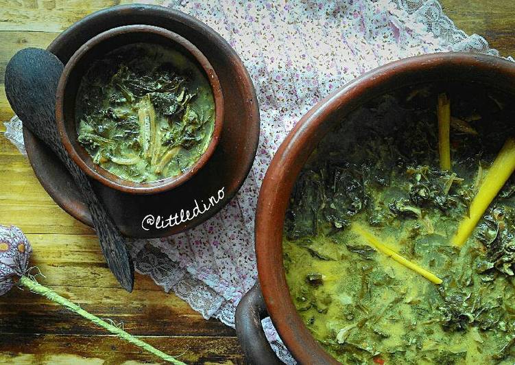 Bumbu memasak Gulai Daun Singkong yang Enak