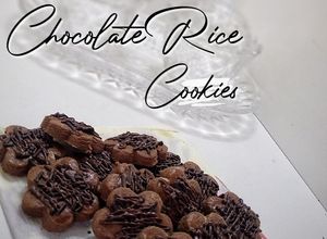 Gambar Chocolate Rice cookies