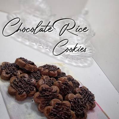 Resipi Chocolate Rice Cookies Oleh Nhunu Kitchen Cookpad