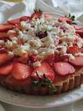 Crostata morbida alle fragole
