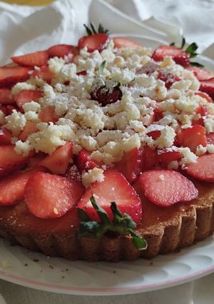 Foto di Crostata morbida alle fragole