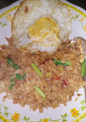 Foto resep Nasi goreng merah